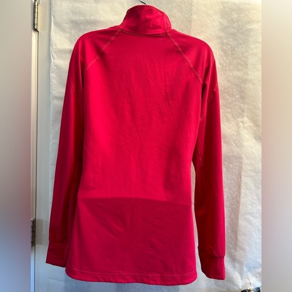Adidas Climate women’s pullover active wear qtr zip long sleeve top Sz-M. Y13 - Picture 3 of 10